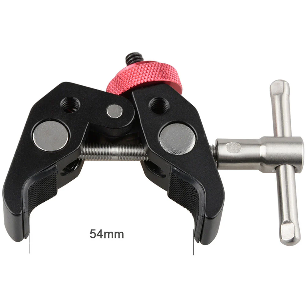CAMVATE Super Clamp with 1/4"-20 to 1/4"-20 Screw Converter - Image 5