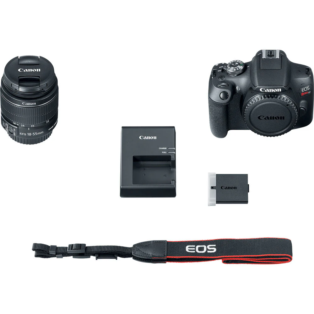Canon EOS Rebel T7 DSLR Camera with 18-55mm Lens - Image 5