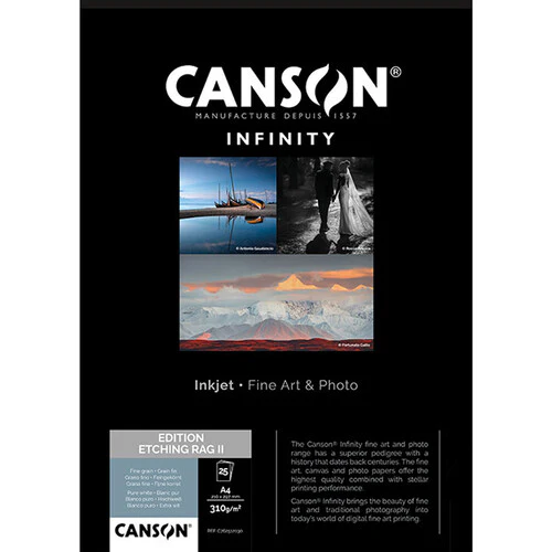 Canson Infinity Edition Etching Rag II Paper (5 x 7", 25 Sheets)