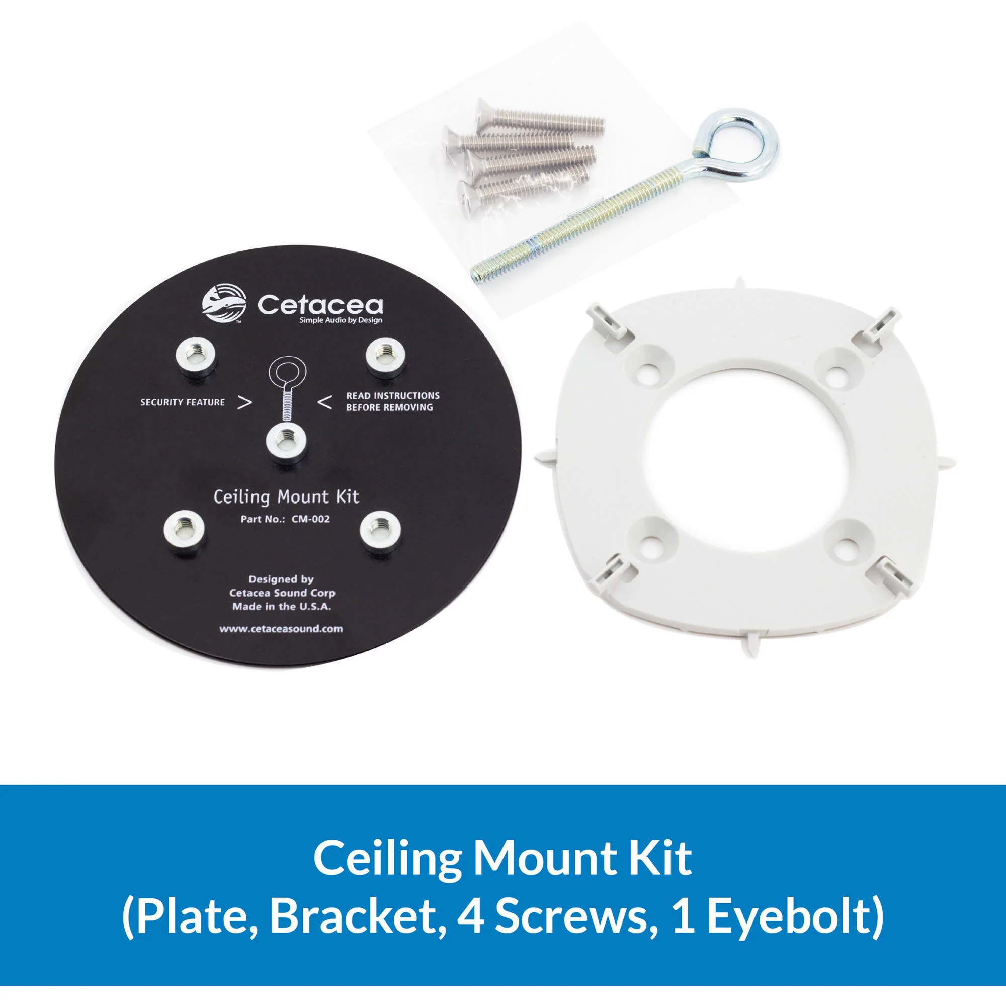 Cetacea Sound Astronaut CL Ceiling Speaker Soundfield System with Orbiter Wireless Microphone - Image 7