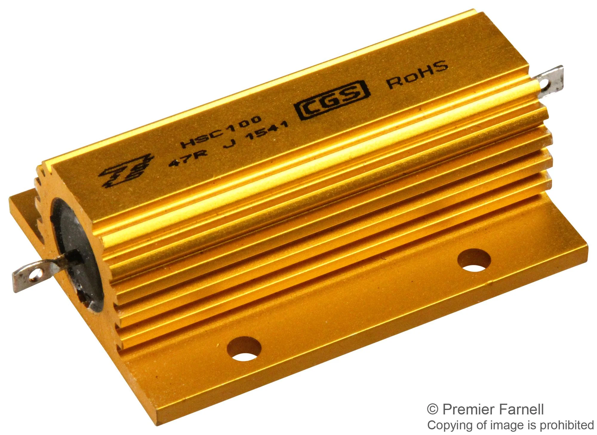 CGS - TE Connectivity HSC1005R6J RES Wirewound 5R6 100W Solder