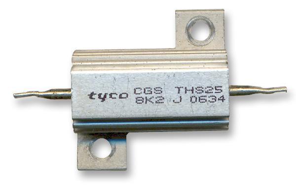 CGS - TE CONNECTIVITY THS25R22J Resistor, Axial Leaded, 0.22 ohm, 25 W, 550 V, ± 5%, THS Series, Wirewound