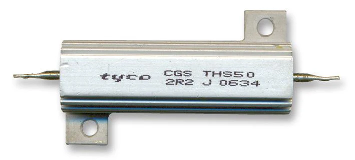 CGS - TE CONNECTIVITY THS502R2J Resistor, Axial Leaded, 2.2 ohm, 50 W, 1.25 kV, � 5%, THS Series, Wirewound