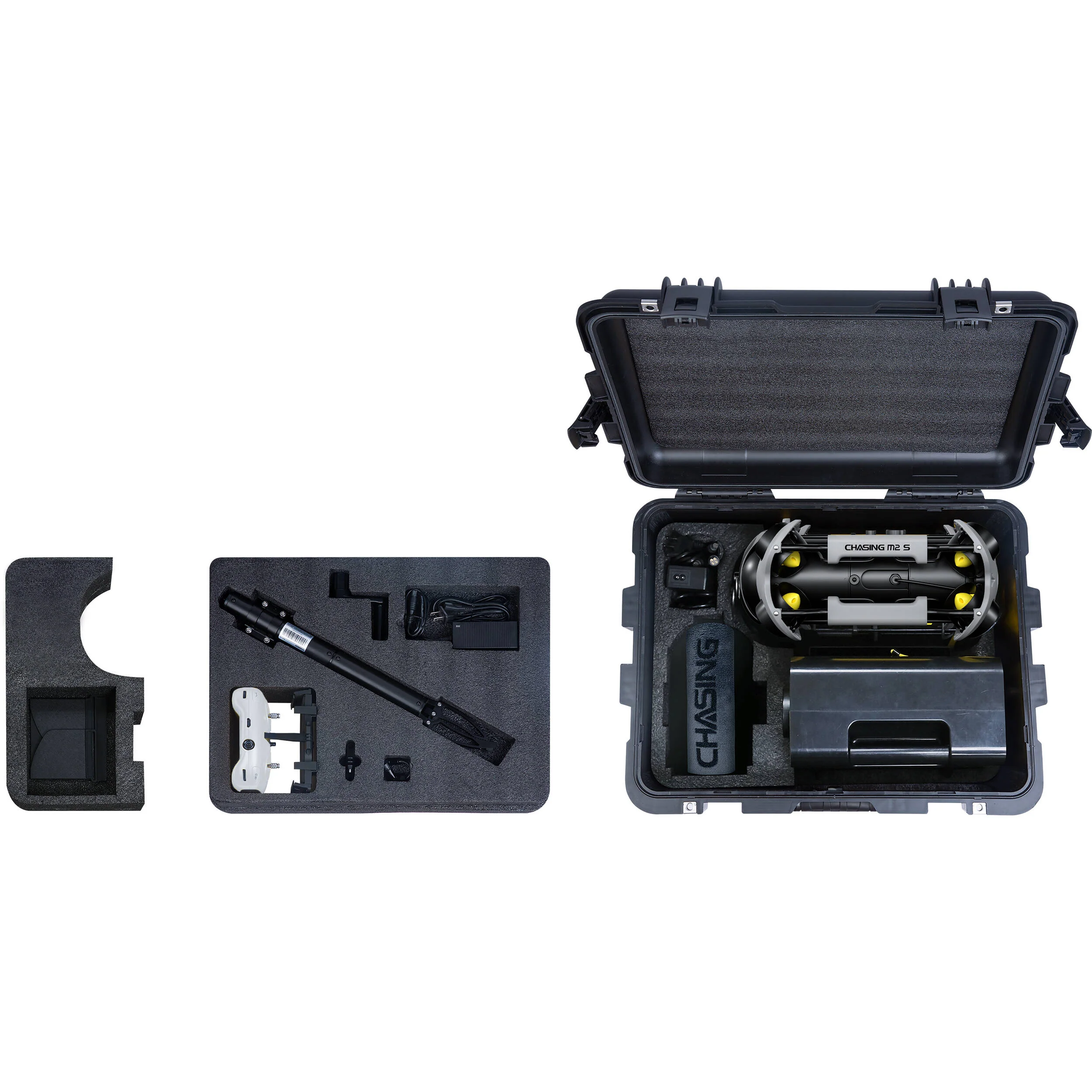 CHASING M2 S Industrial Underwater ROV Value Pack with Grabber Claw and Case (328' Tether) - Image 3