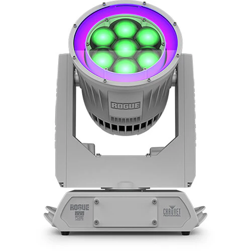 CHAUVET Professional Rogue Outcast 1 BeamWash M RGB LED Uplight Fixture with LED Ring - Image 2