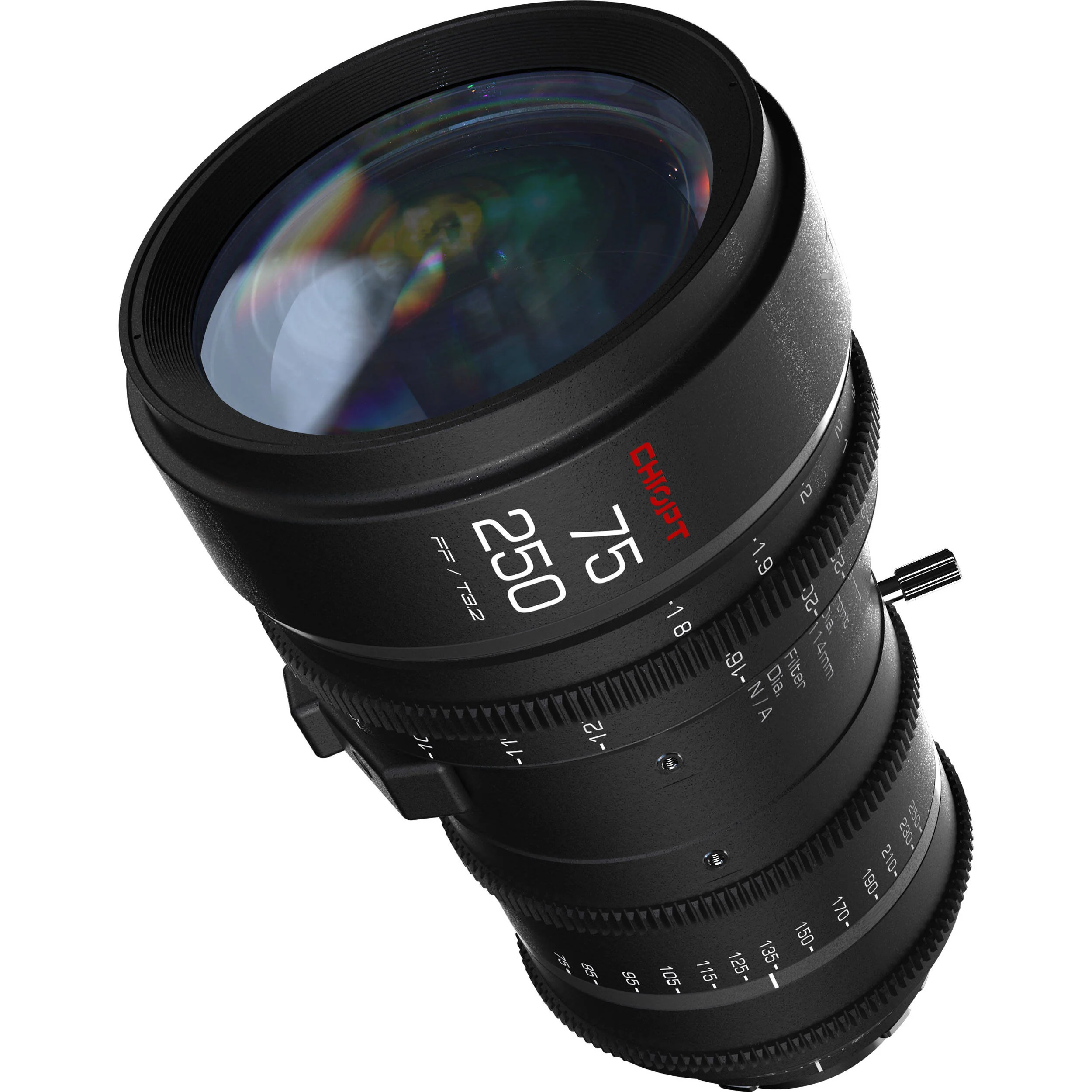 CHIOPT XTREME 75-250mm T3.2 Compact Zoom Cine Lens (PL Mount) - Image 3