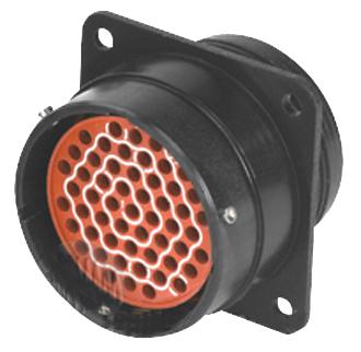 CINCH CONNECTIVITY SOLUTIONS CN1021A18G31P6Y240 Circular Connector, CN Series, MIL-DTL-26500 Series, Wall Mount Receptacle, 31 Contacts, Crimp Pin