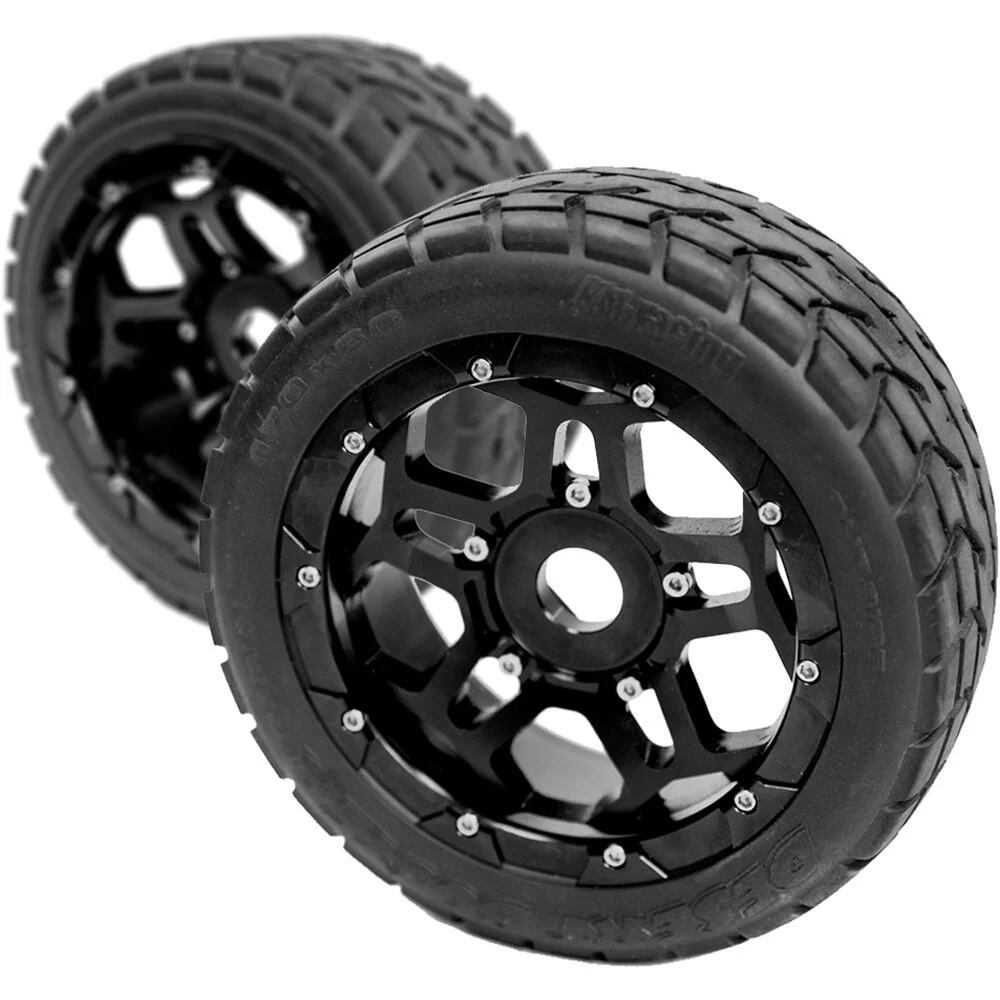 CINEGEARS Off-Road Tire Assembly for CINE RC Gimbal Cars (2.5" Tread) - Image 4