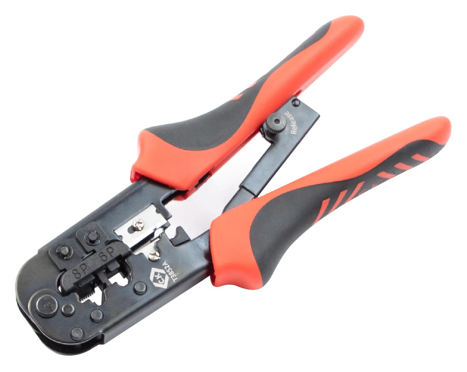 CK Tools T3852A Crimp Tool Ratchet RJ11 RJ12 RJ45 Modular Plugs - Image 2