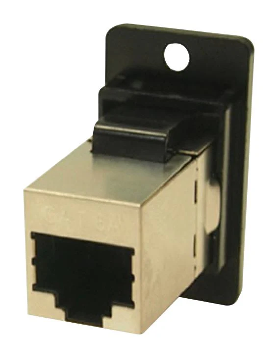 CLIFF ELECTRONIC COMPONENTS CP30725SMB3 In-Line Adapter, Cat6a, RJ45, RJ45, Adaptor, In-Line, Dualslim Feedthrough Series, Jack, 8 Ways - Image 2