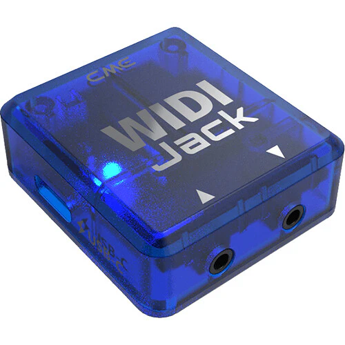 CME WIDI Jack Bluetooth MIDI Interface with 2.5mm TRS to 5-Pin DIN MIDI Cables - Image 3