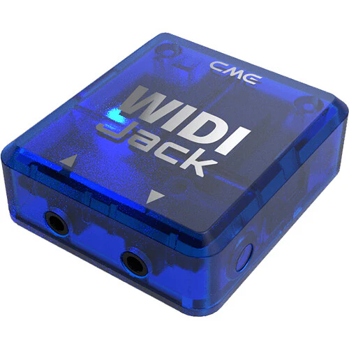 CME WIDI Jack Bluetooth MIDI Interface with 2.5mm TRS to 5-Pin DIN MIDI Cables - Image 4