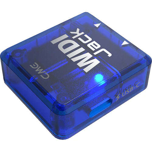 CME WIDI Jack Bluetooth MIDI Interface with 2.5mm TRS to 5-Pin DIN MIDI Cables - Image 6
