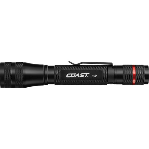 COAST G32 Pure Beam Focusing LED Flashlight (Gunmetal, Clamshell Packaging) - Image 2