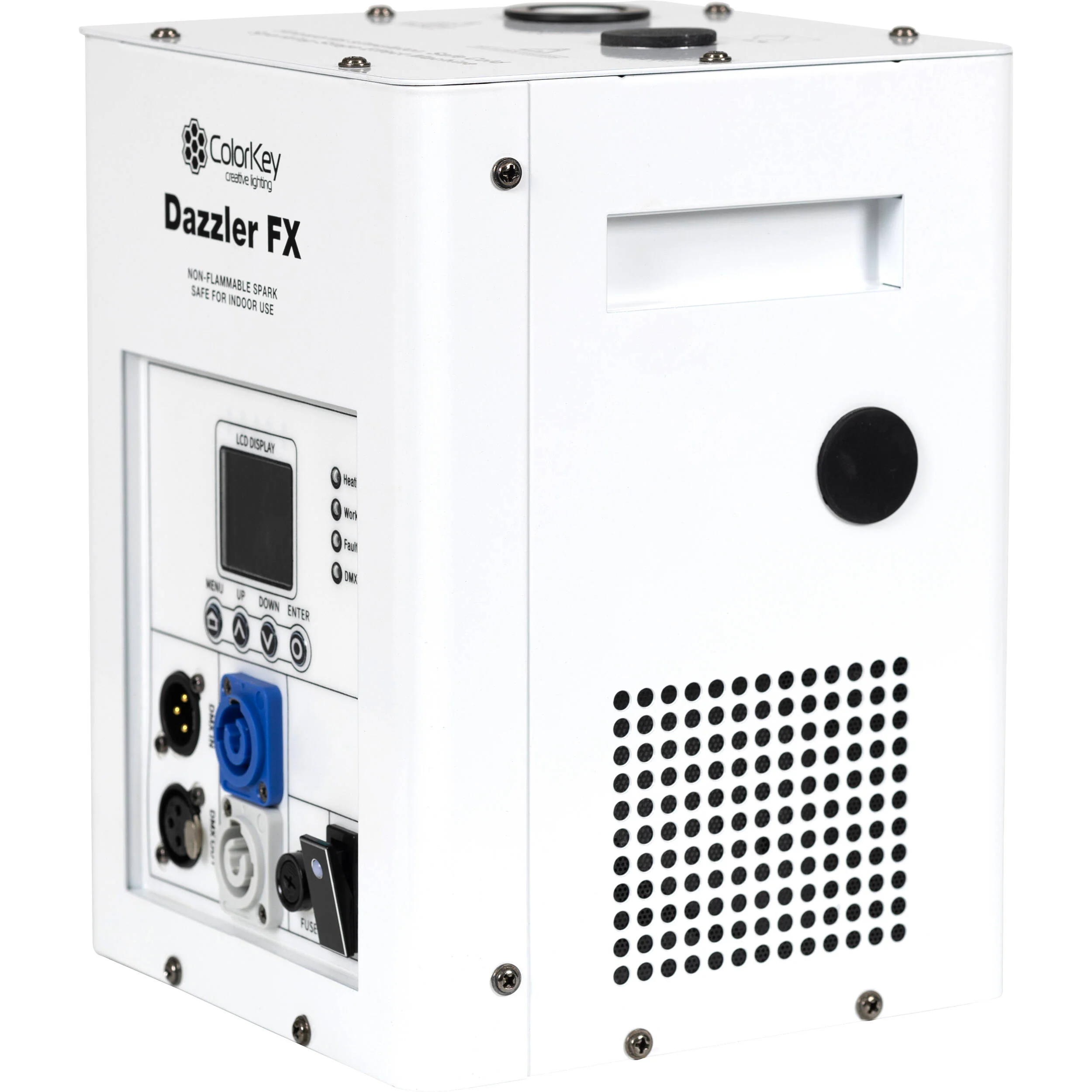 ColorKey Dazzler FX MKII Cold Spark Machine (White) - Image 4