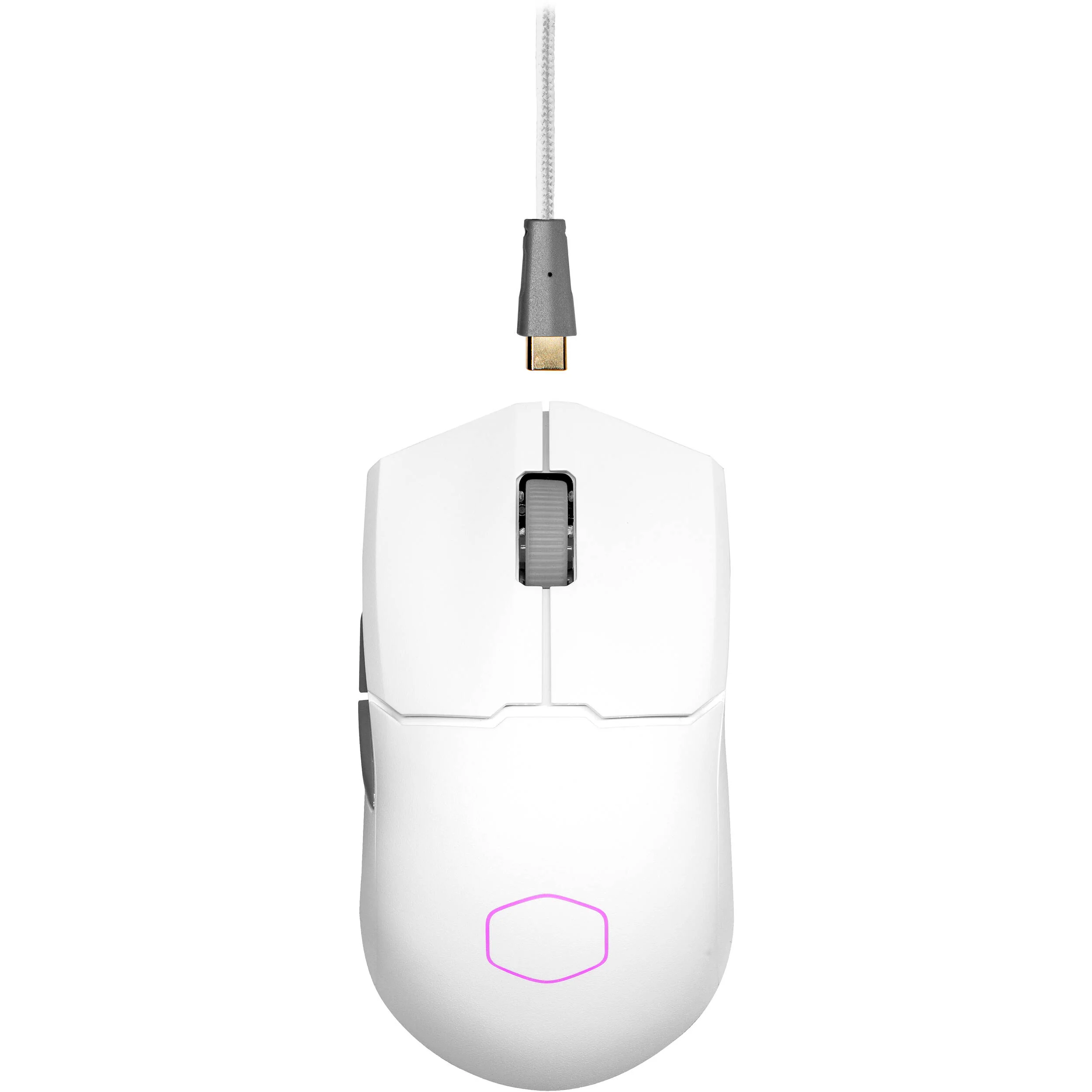 Cooler Master MM712 Wireless Gaming Mouse (White) - Image 2