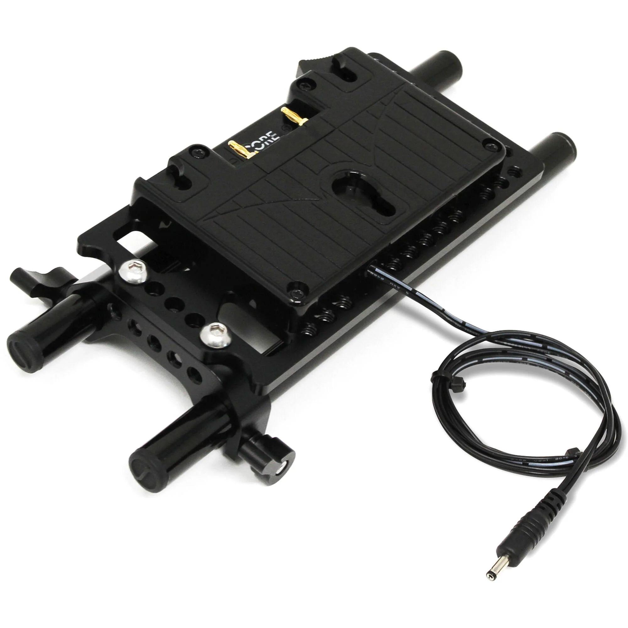 Core SWX Battery Plate with Cheese Plate & 15mm LWS Rod Clamp for Canon C200/300 MK2 (Gold Mount) - Image 3