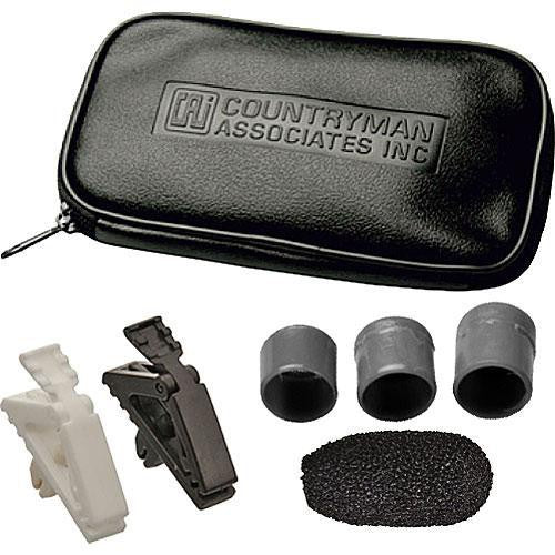 Countryman B6 Omni Lavalier Mic, Standard Sens, with Hardwired 3.5mm Locking Connector for Sennheiser Wireless Transmitters (Black) - Image 3