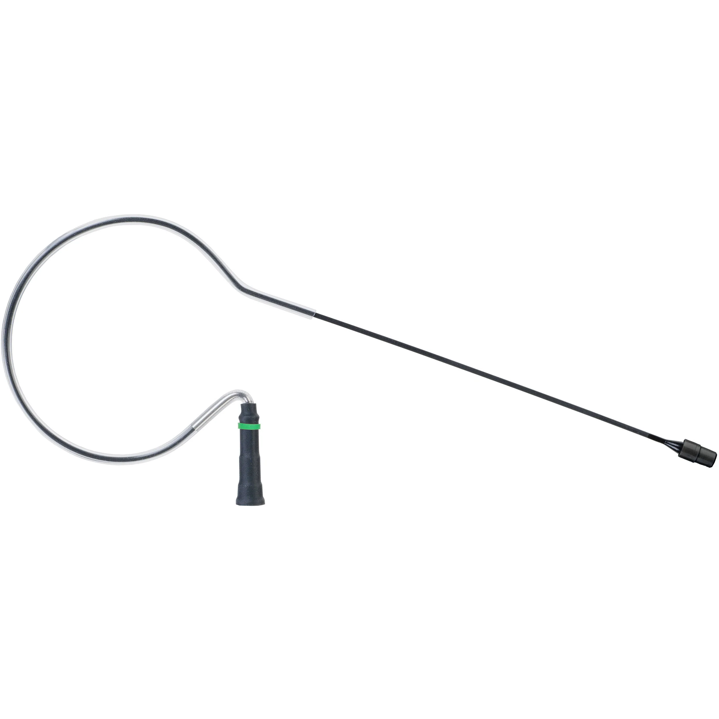 Countryman E6 Directional Earset Mic, Standard Gain with Detachable 1mm Cable and 2.5mm Locking Connector for Comtek Wireless Transmitters (Black)