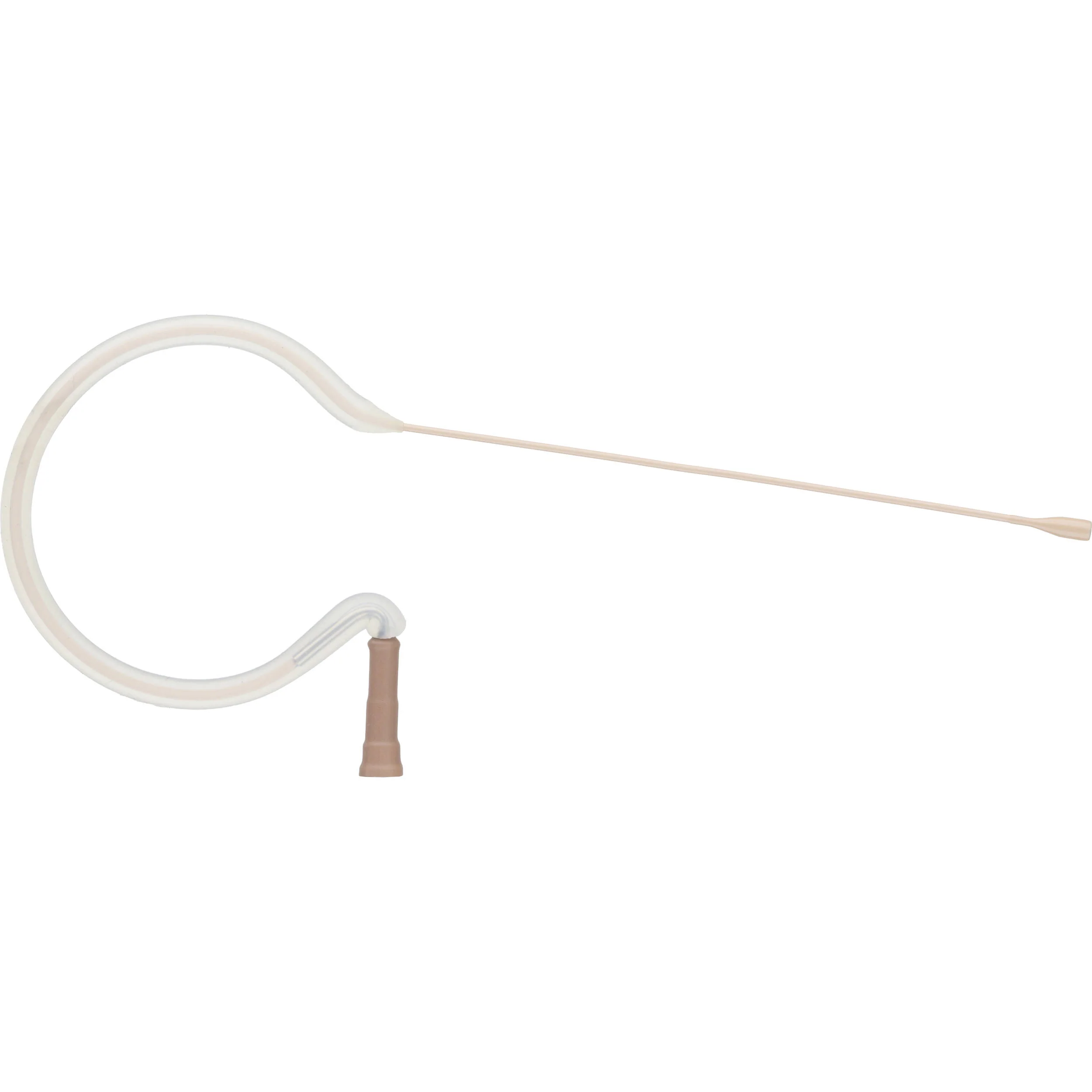 Countryman E6i Omnidirectional Earset Mic, Low Gain with Detachable 2mm Cable and 2.5mm Locking Connector for Comtek Wireless Transmitters (Light Beige)