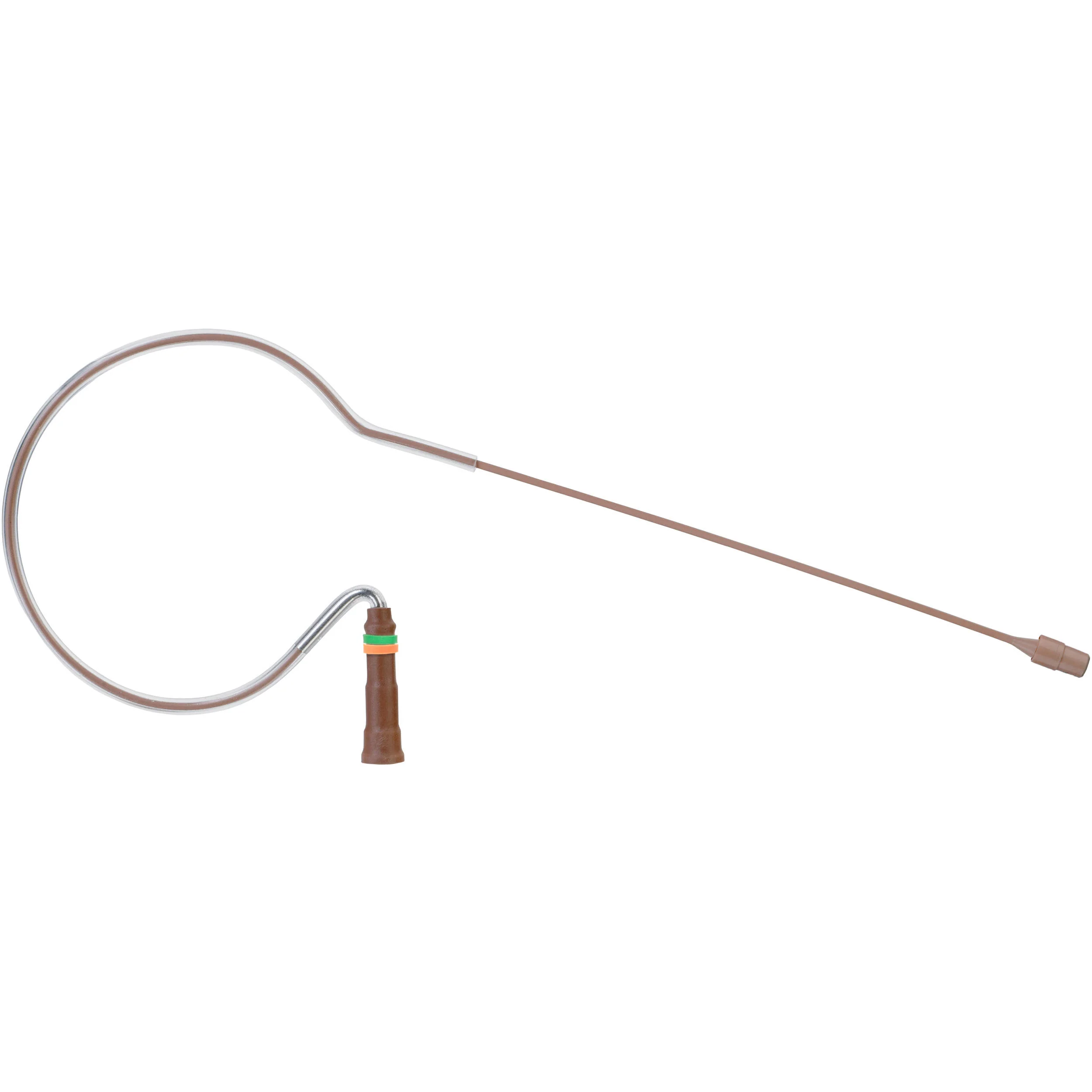 Countryman E6X Directional Earset Mic, Medium Gain with Detachable 2mm Cable and 3.5mm Locking Connector for Azden Wireless Transmitters (Cocoa)