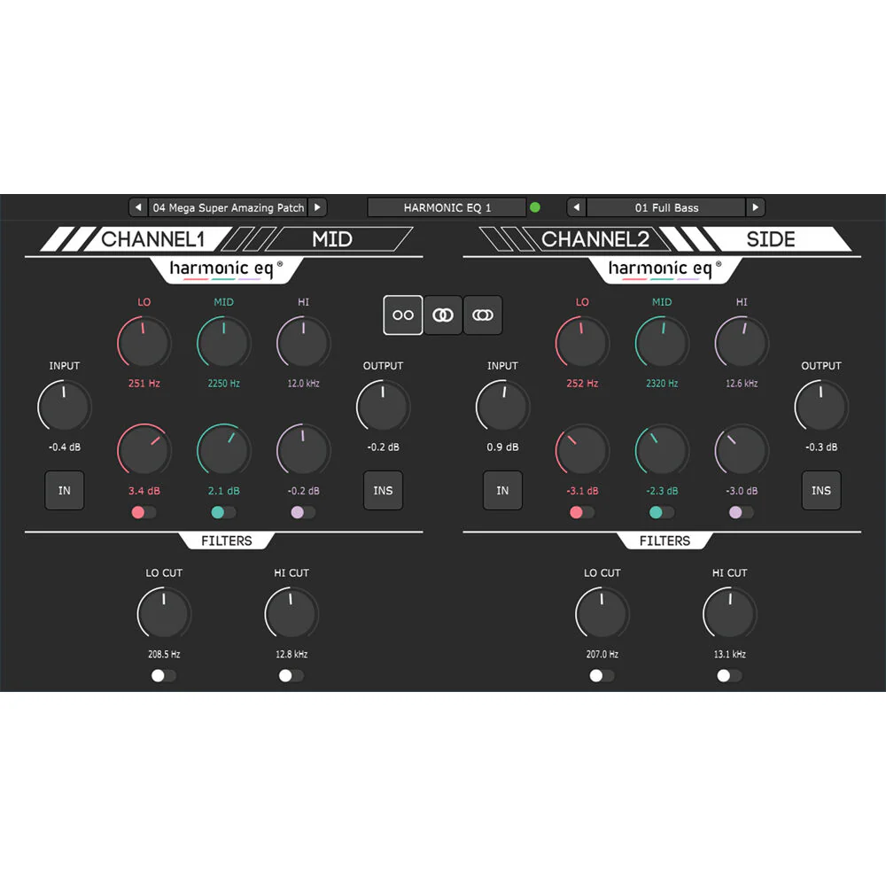 Cranborne Audio Carnaby HE2 Two-Channel 3-Band HarmonicEQ (2 RU) - Image 5