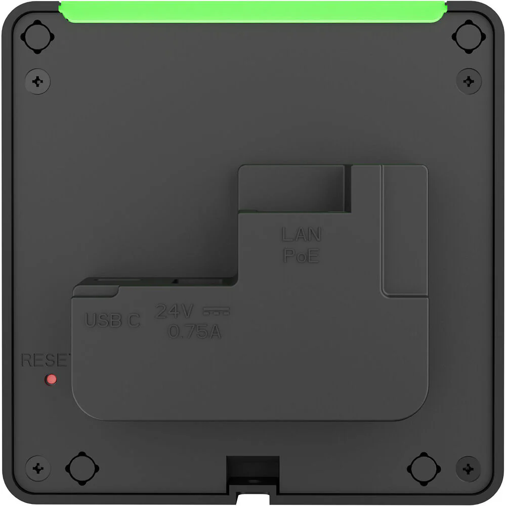 Crestron 3.5" Desk Scheduling Touchscreen (Black Textured) - Image 5