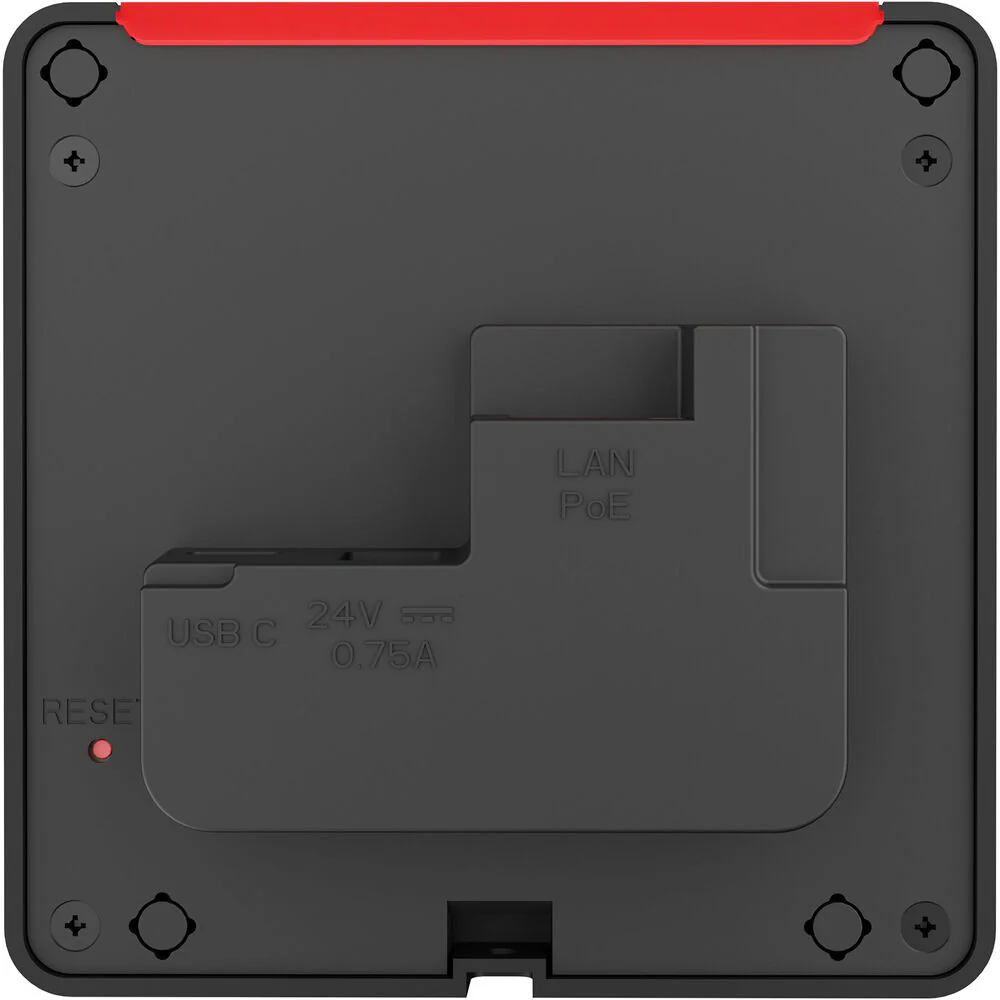 Crestron 3.5" Desk Scheduling Touchscreen (Black Textured) - Image 6
