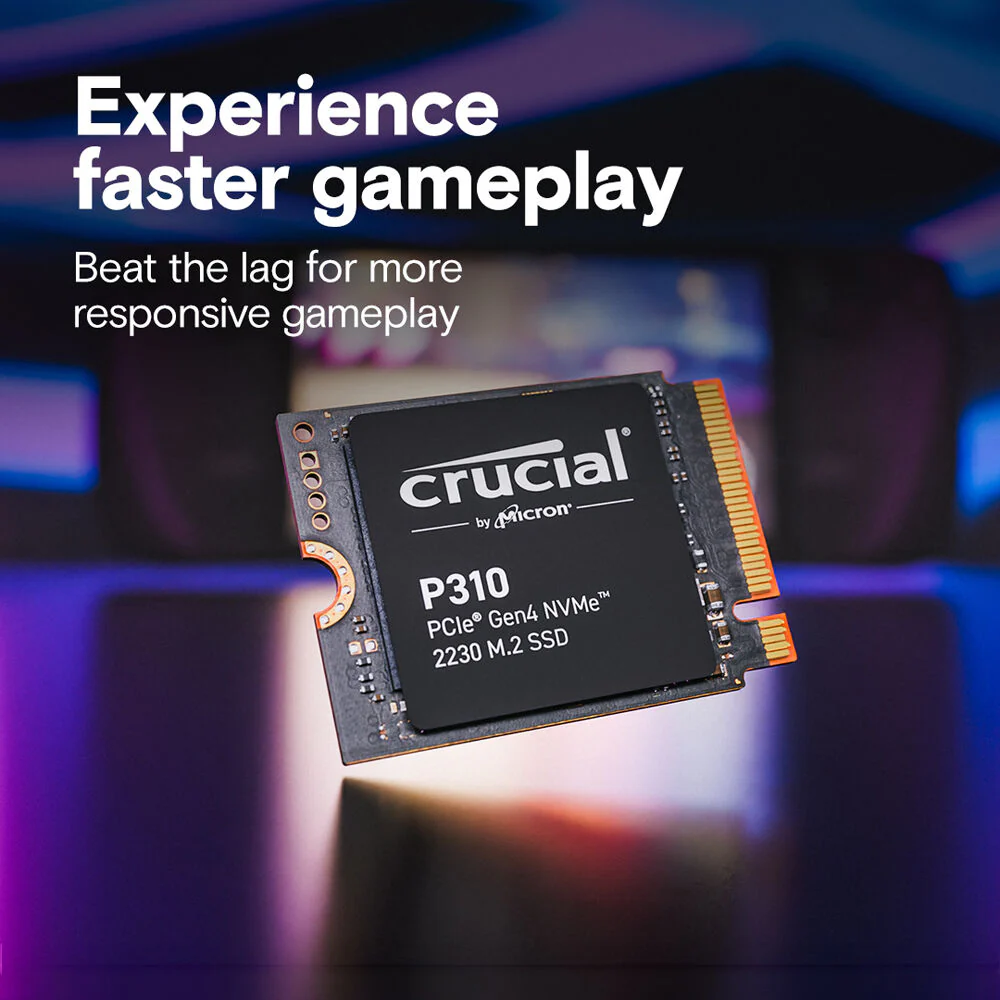 Crucial 1TB P310 Gen 4 M.2 2230 PCIe NVMe SSD - Image 4