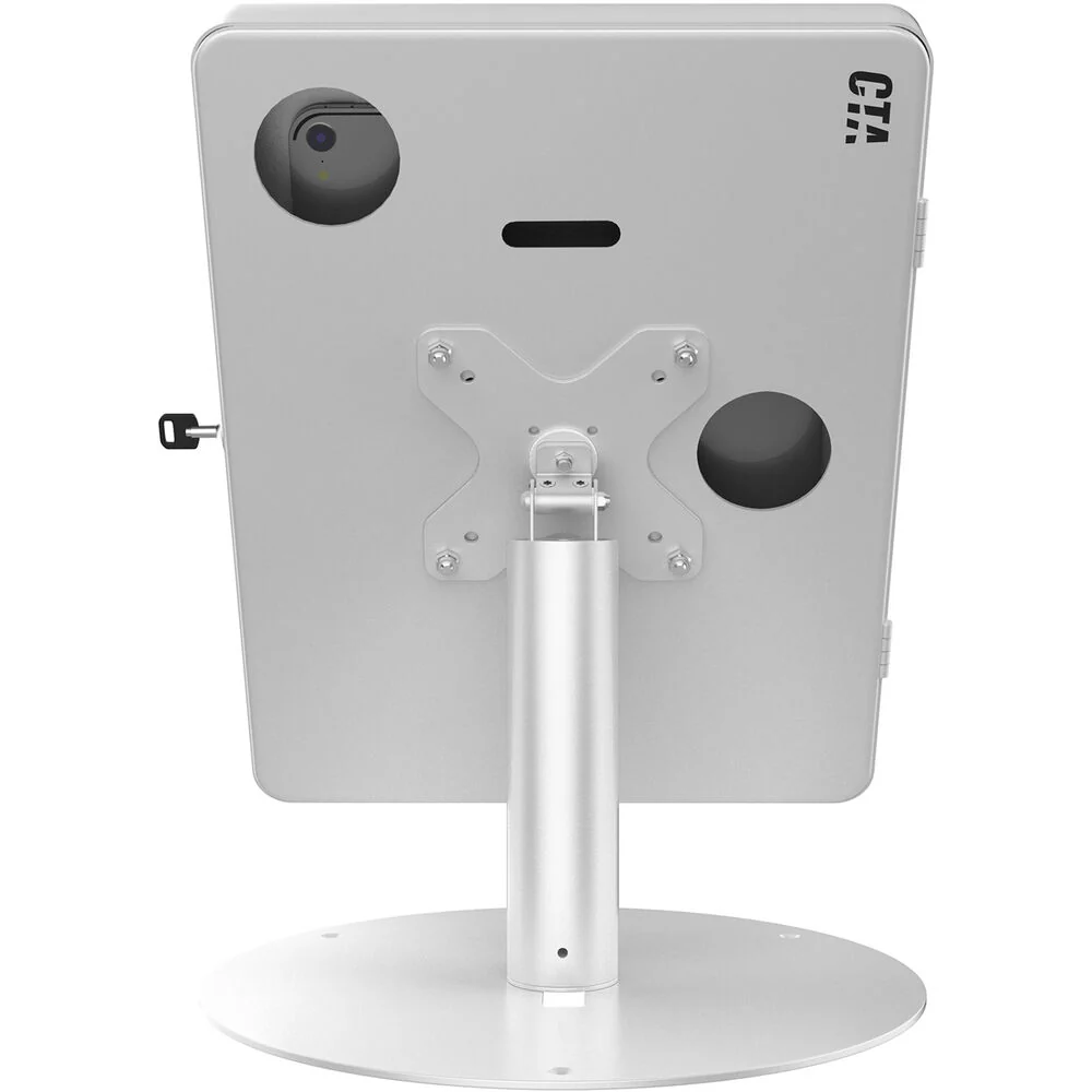 CTA Digital Hyperflex Security Kiosk Stand for Tablets & iPads (White) - Image 3