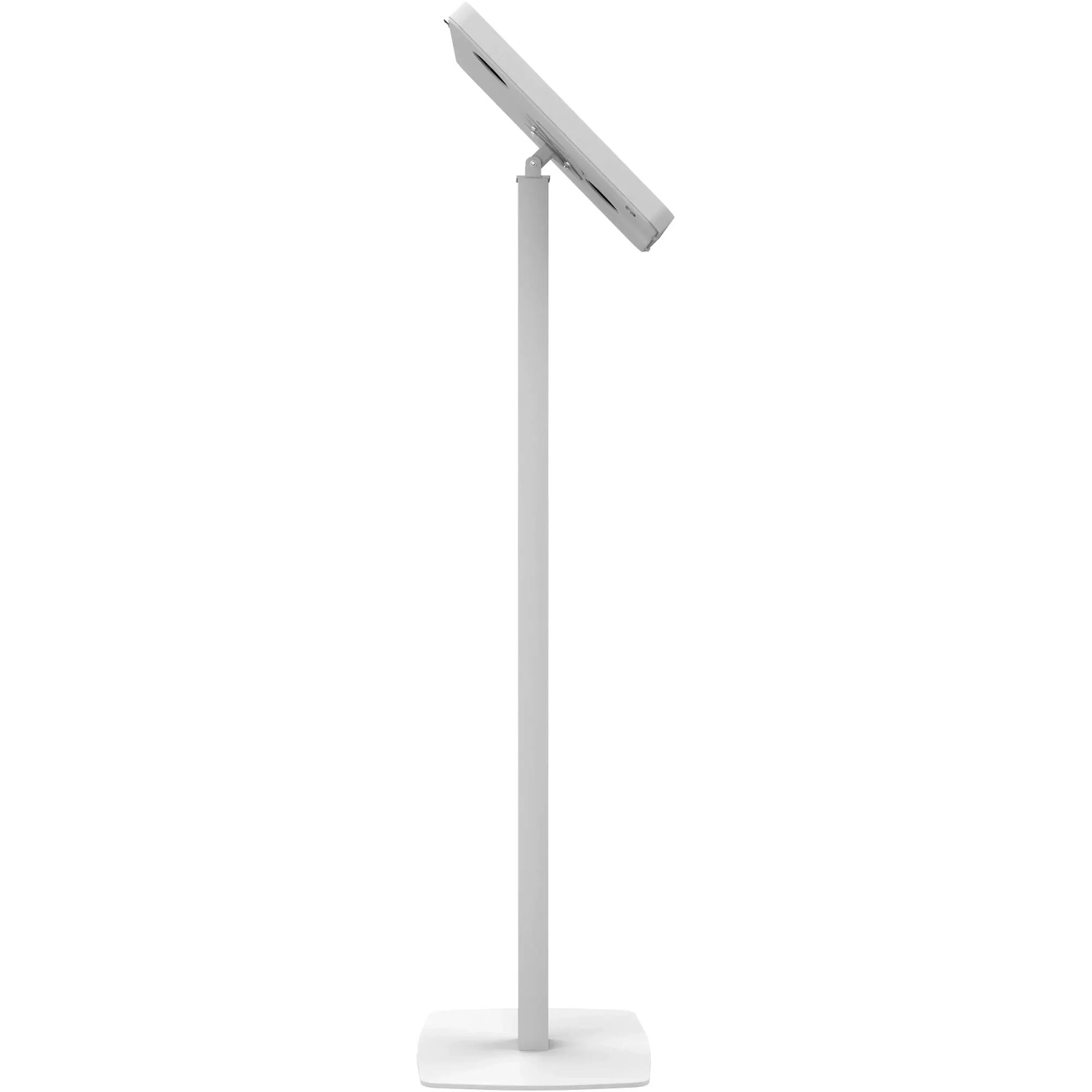 CTA Digital Premium Thin Profile Floor Stand with Security Enclosure (White) - Image 2