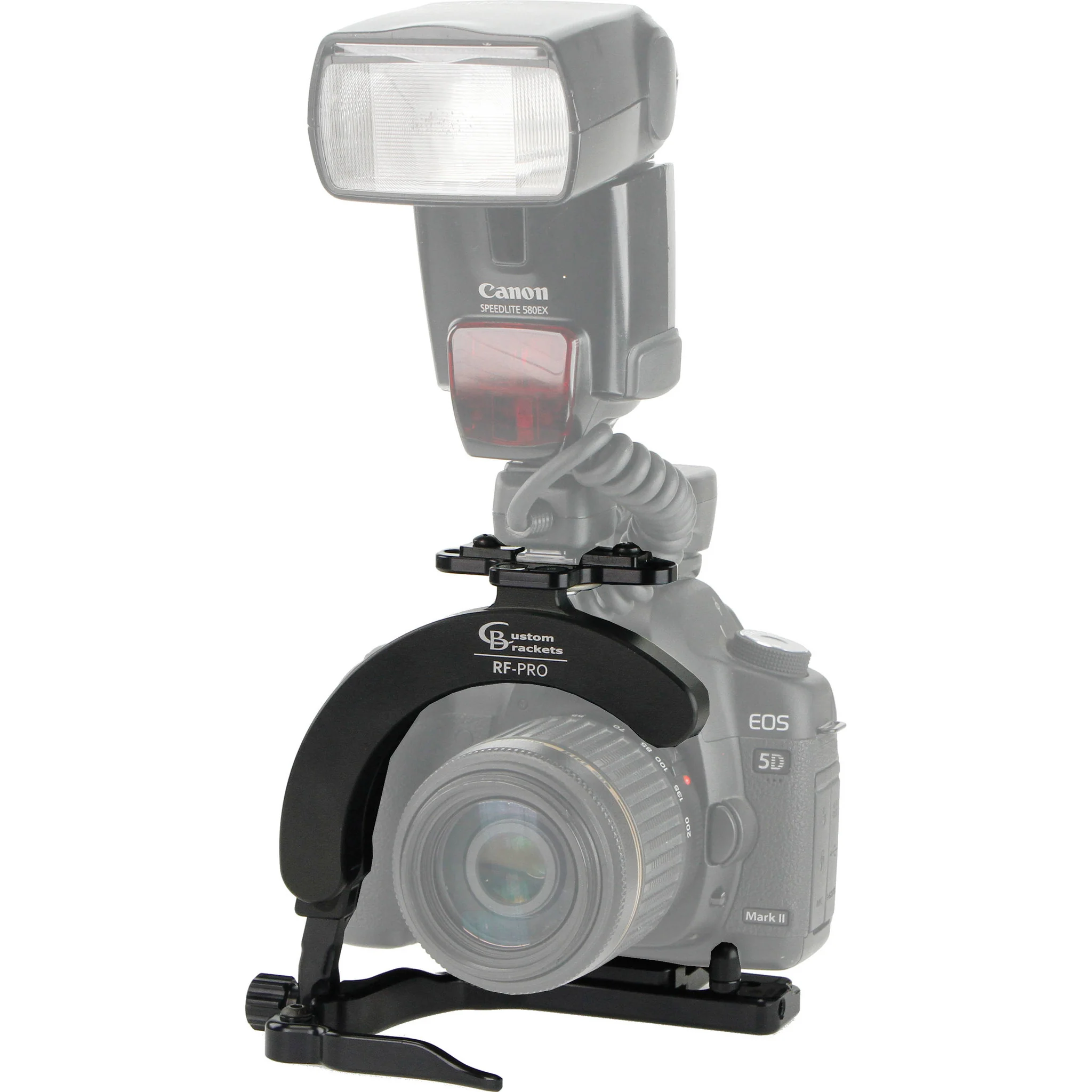 Custom Brackets Rapid Fire PRO Flash Rotating Bracket with 1/4"-20 Mount - Image 4