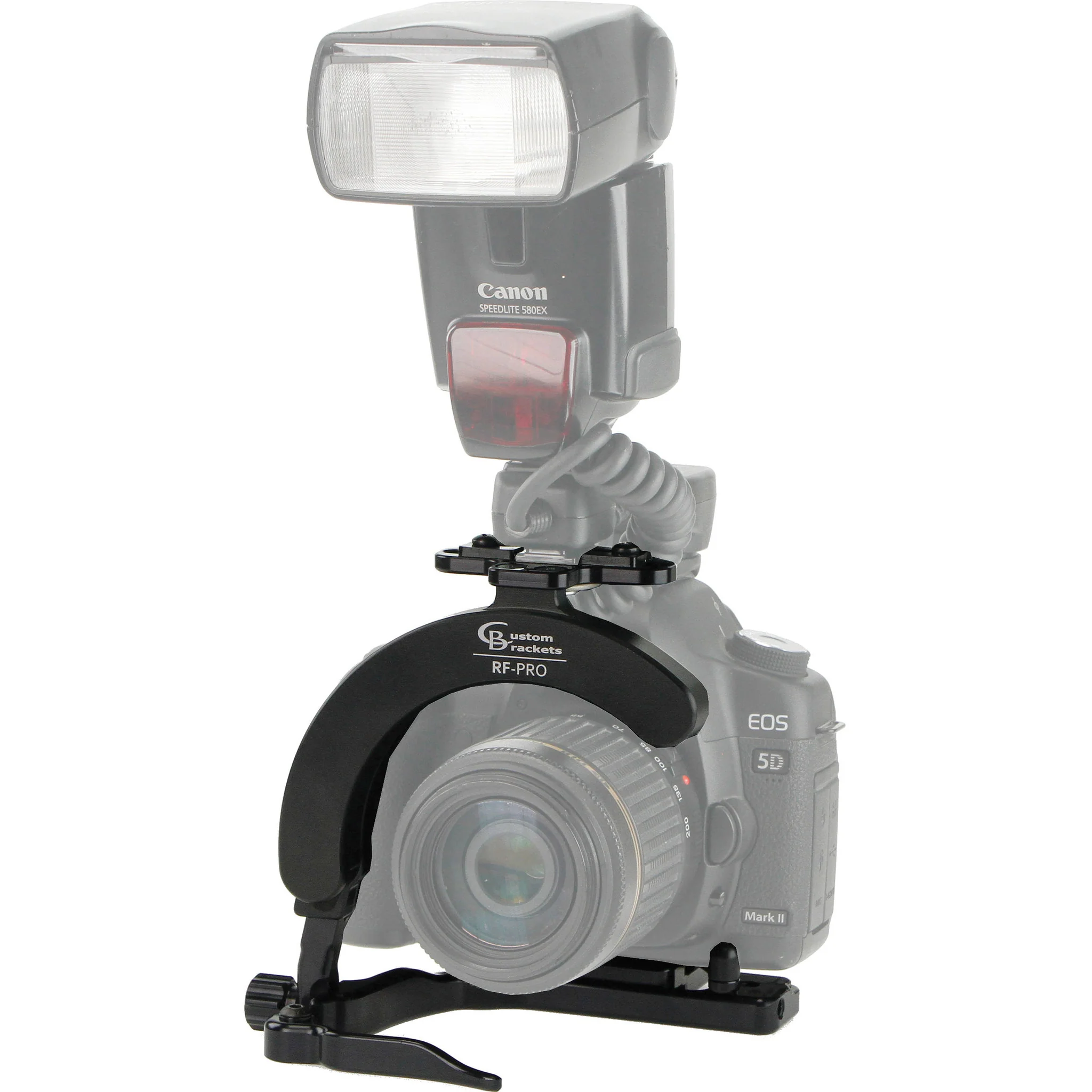 Custom Brackets Rapid Fire PRO Flash Rotating Bracket with Arca-Swiss Quick Release Clamp - Image 4
