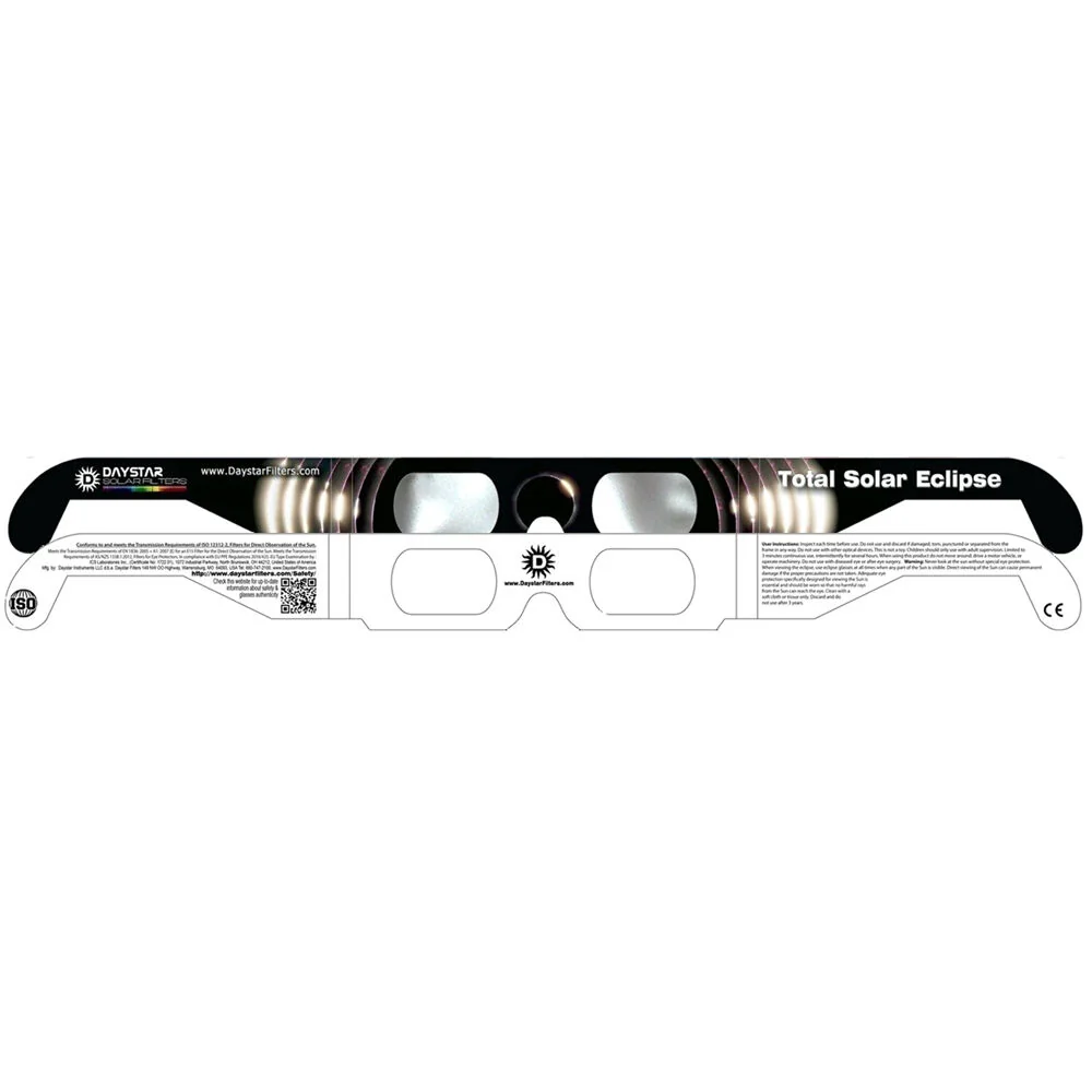 DayStar Filters Eclipse Glasses (Total Solar Eclipse Graphic, 2-Pack) - Image 3