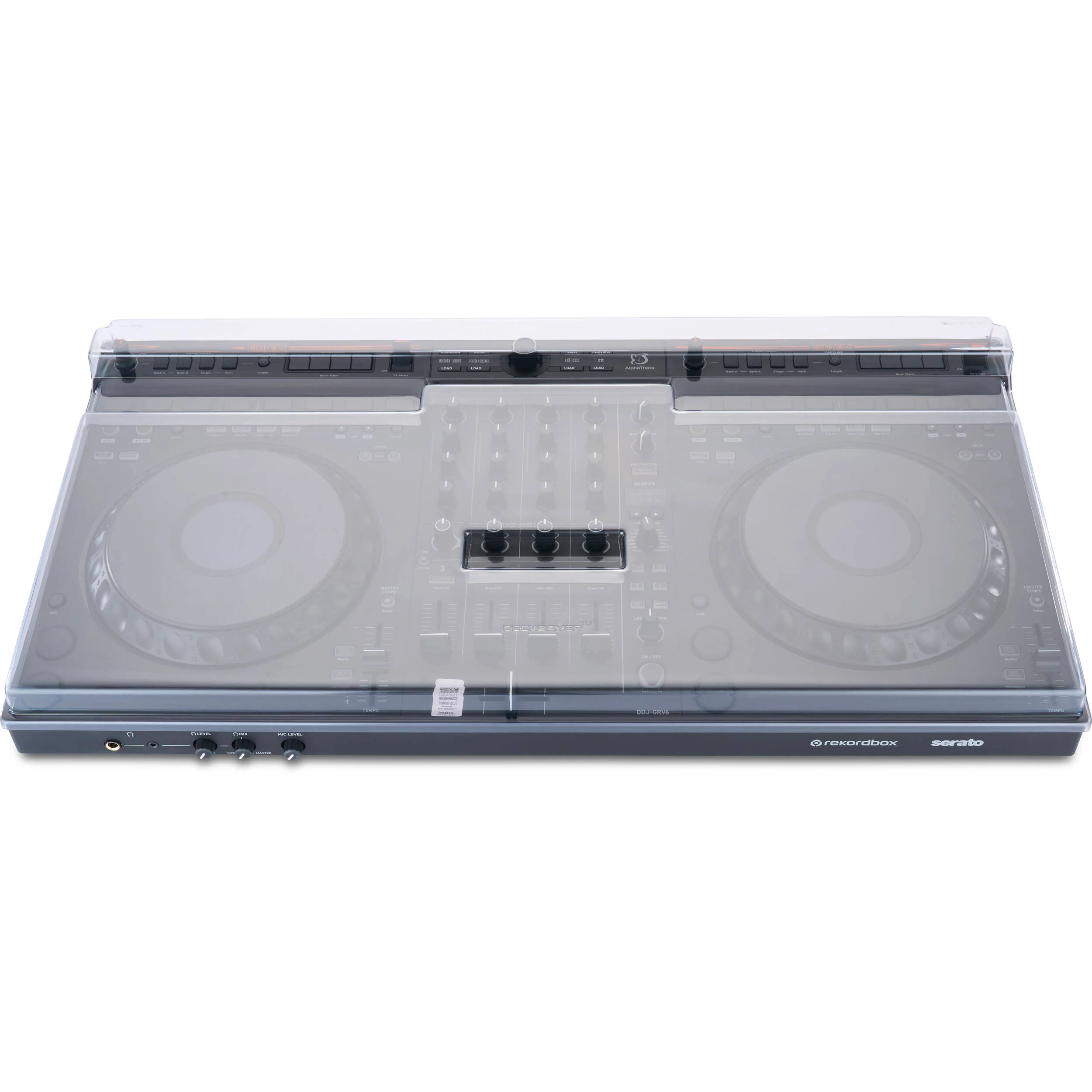 Decksaver Cover for AlphaTheta DDJ-GRV6 DJ Controller - Image 2