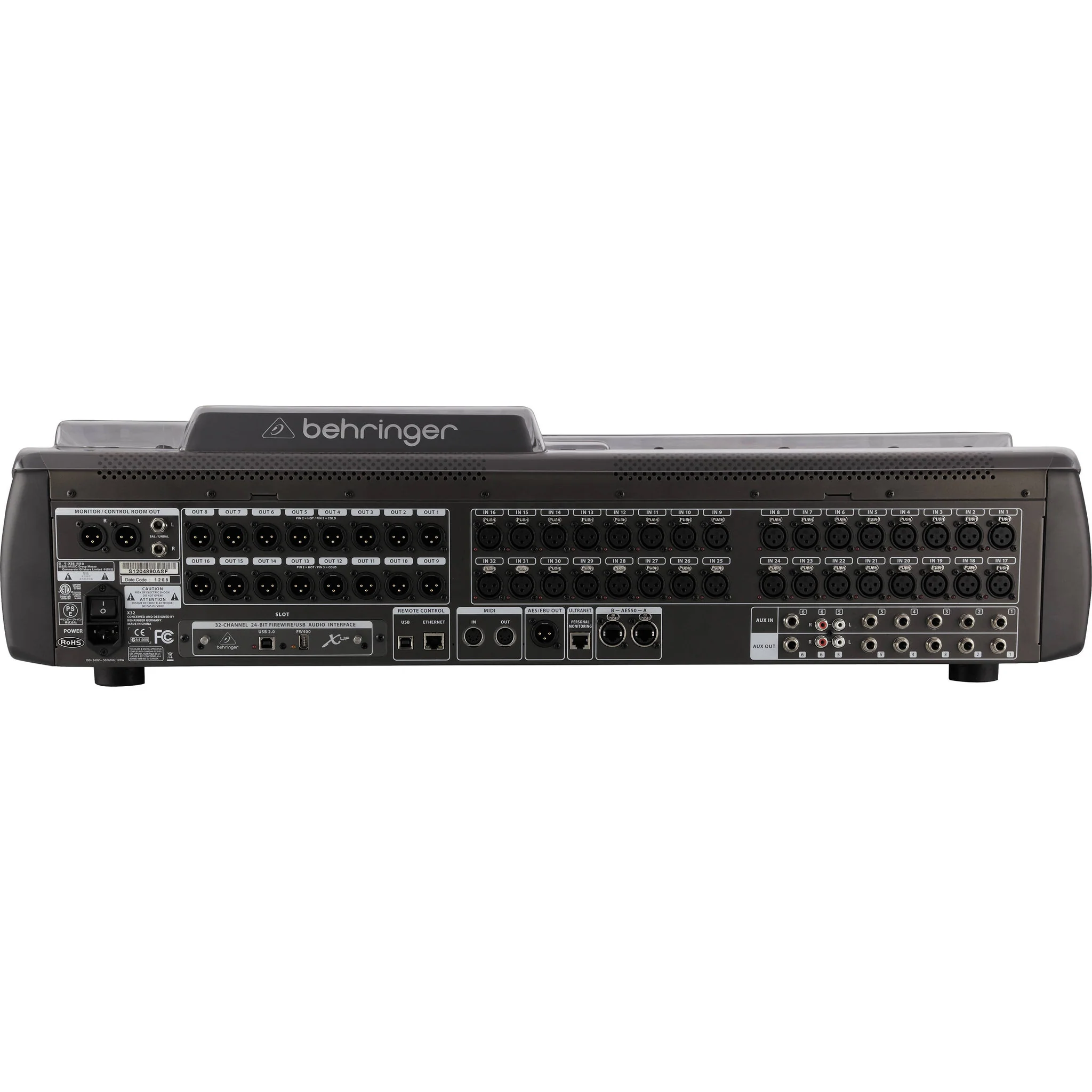 Decksaver Pro Cover for Behringer X32 Digital Mixer - Image 3