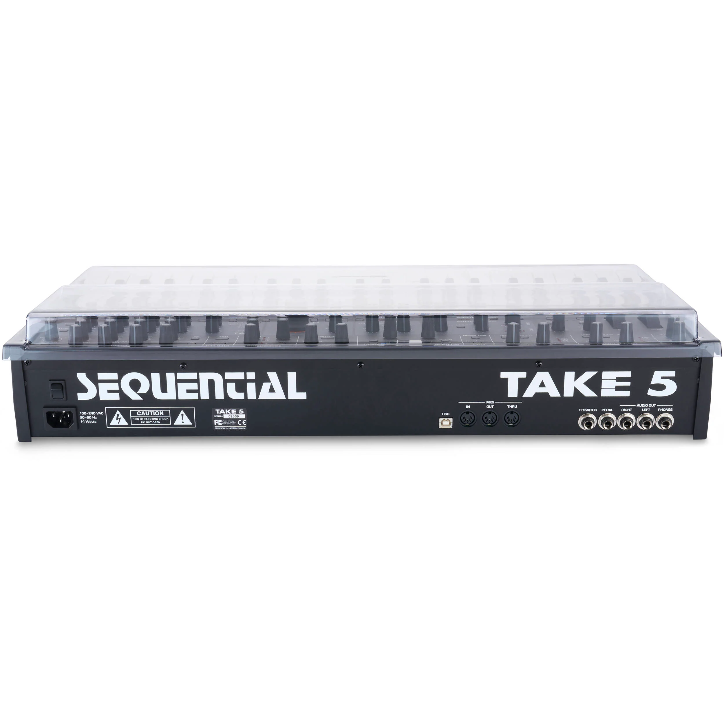 Decksaver Sequential Take 5 / Oberheim Teo-5 Cover - Image 4