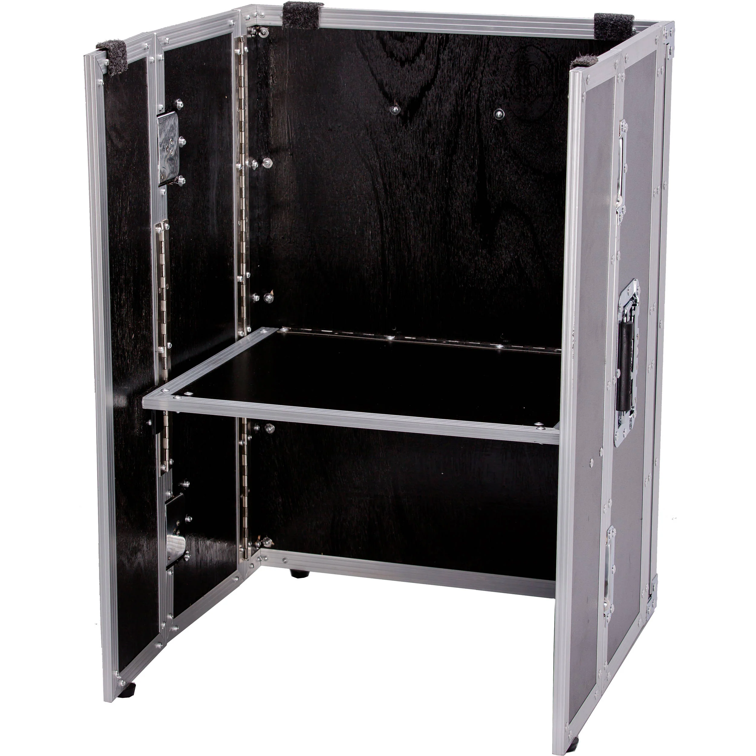 DeeJay LED DJ Fold Out Stand Fly Drive Series for All Slant Mixer Cases (26" Height) - Image 3