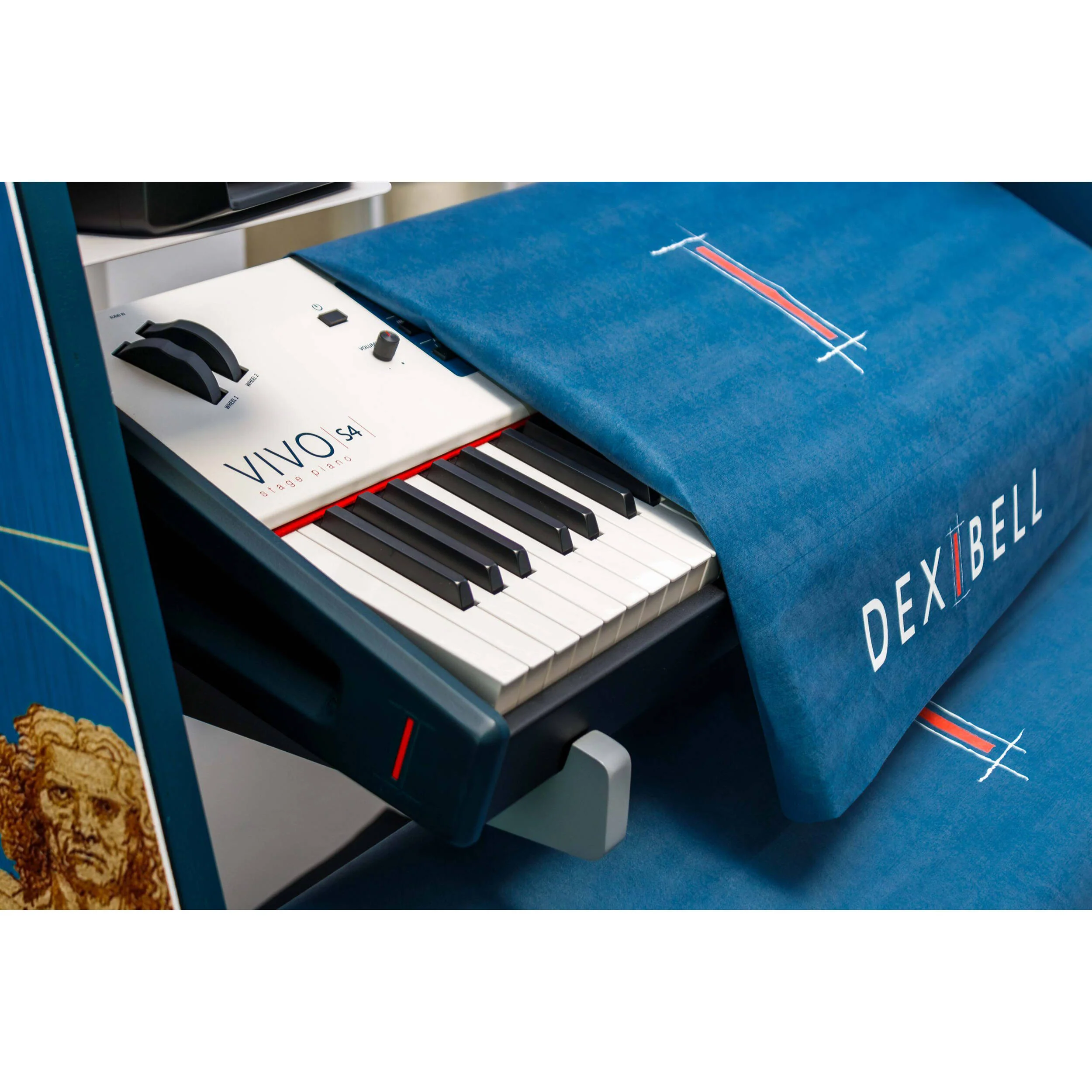Dexibell Keyboard Cover for VIVO S10, S8, S8M, S9, S7PROM, and S7PRO Stage Pianos