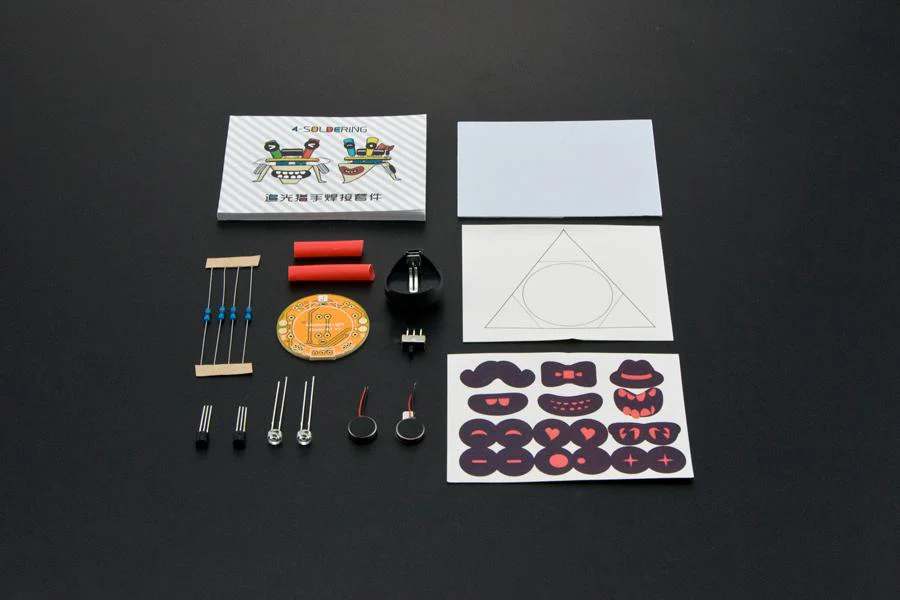 Dfrobot TOY0060 TOY0060 Educational &amp; Maker Kit 4-Soldering Light Chaser Beam Robot - Image 2