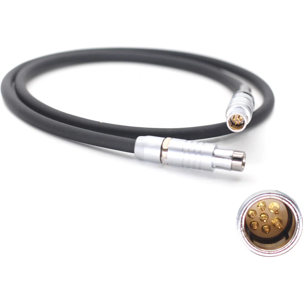 DigitalFoto Solution Limited 7-Pin LEMO to RS 3-Pin Power Cable for ARRI ALEXA and Sony CineAlta V2 (2') - Image 2