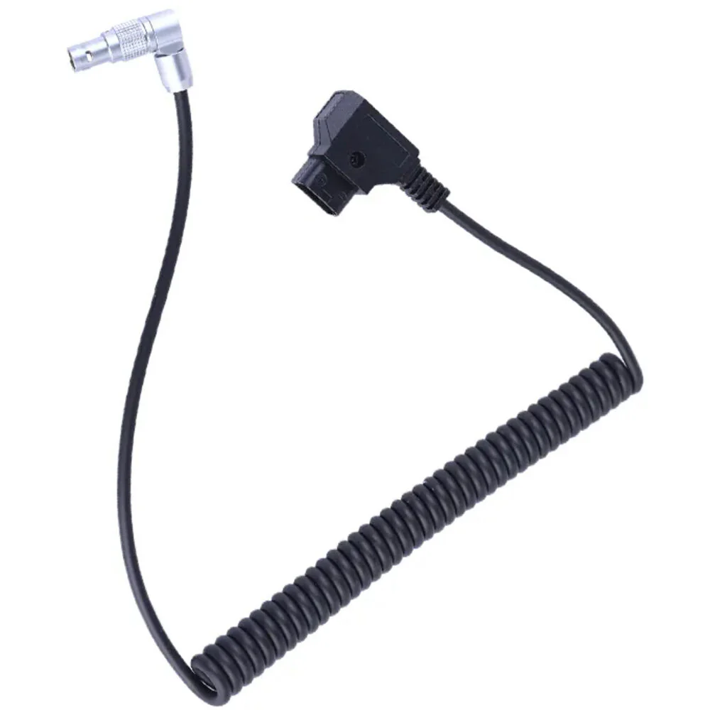 DigitalFoto Solution Limited Coiled D-Tap to 2-Pin LEMO Power Cable for RED KOMODO (1.6 to 4.9')