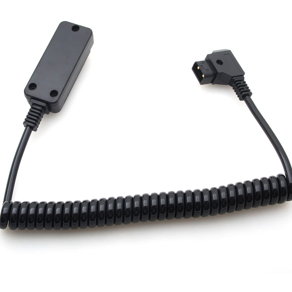 DigitalFoto Solution Limited D-Tap Breakout Adapter with 4 x D-Tap Ports (Coiled Cable) - Image 3