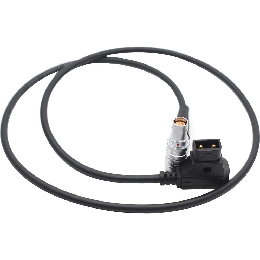 DigitalFoto Solution Limited D-Tap to 4-Pin LEMO Right-Angle Power Cable for Canon C300 Mark II/C500/C200 (2') - Image 2