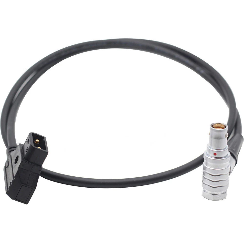 DigitalFoto Solution Limited D-Tap to 4-Pin LEMO Right-Angle Power Cable for Canon C300 Mark II/C500/C200 (2') - Image 4