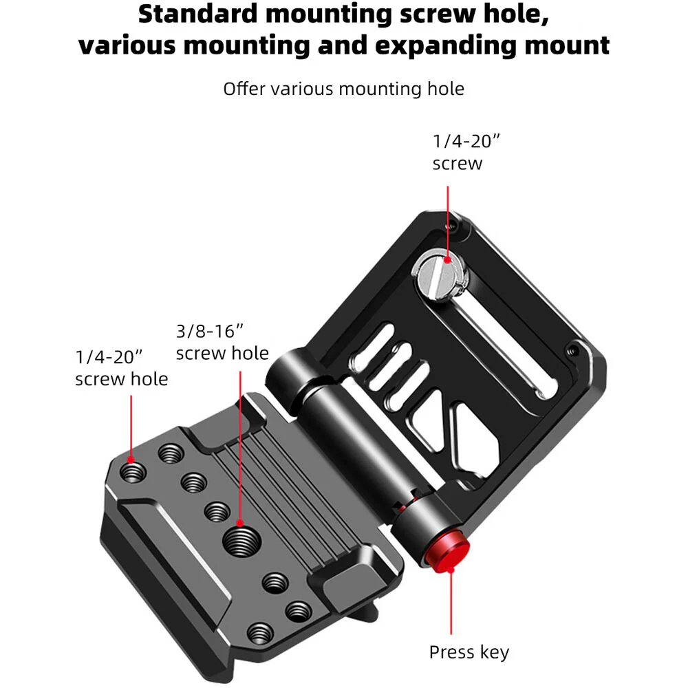 DigitalFoto Solution Limited Folding L-Shaped Quick Release Baseplate - Image 5