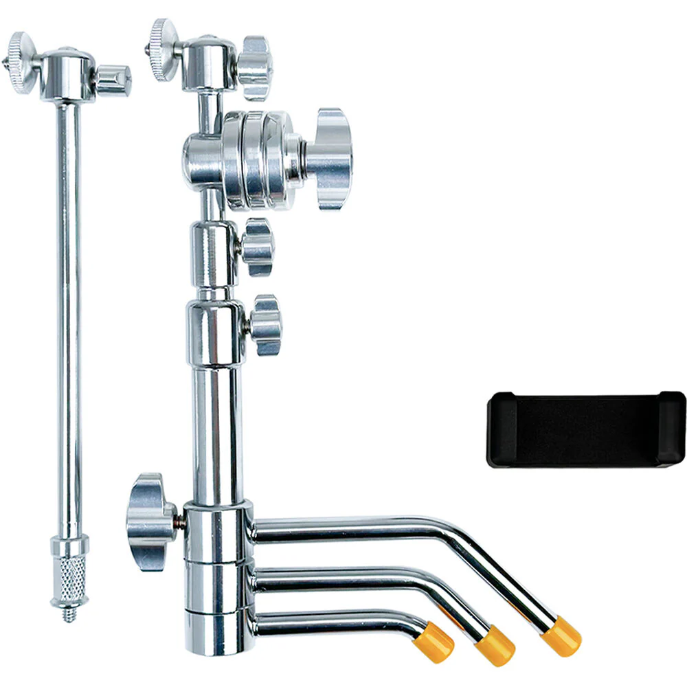 DigitalFoto Solution Limited Mini Pocket C-Stand with Two Ball Heads - Image 5