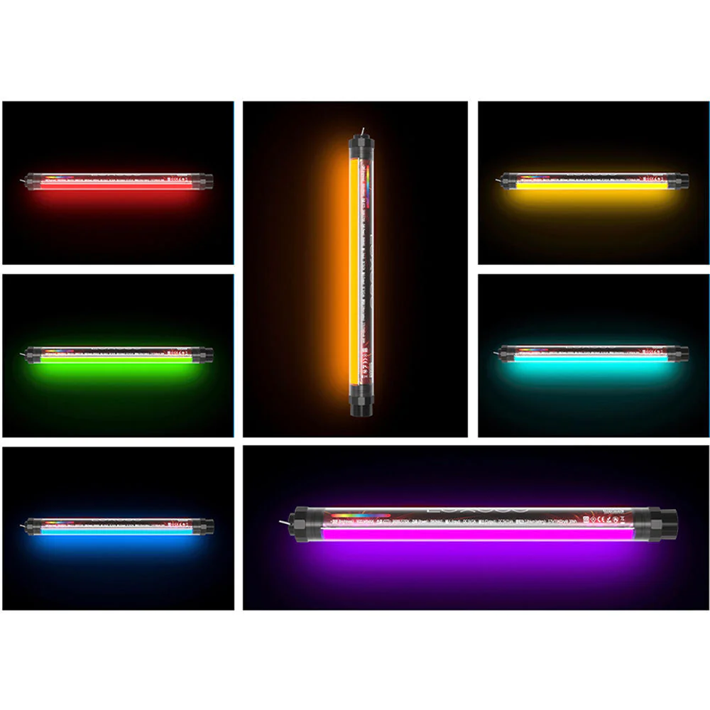 DigitalFoto Solution Limited P7RGB PRO Waterproof RGB Tube Light with Built-In Battery - Image 2