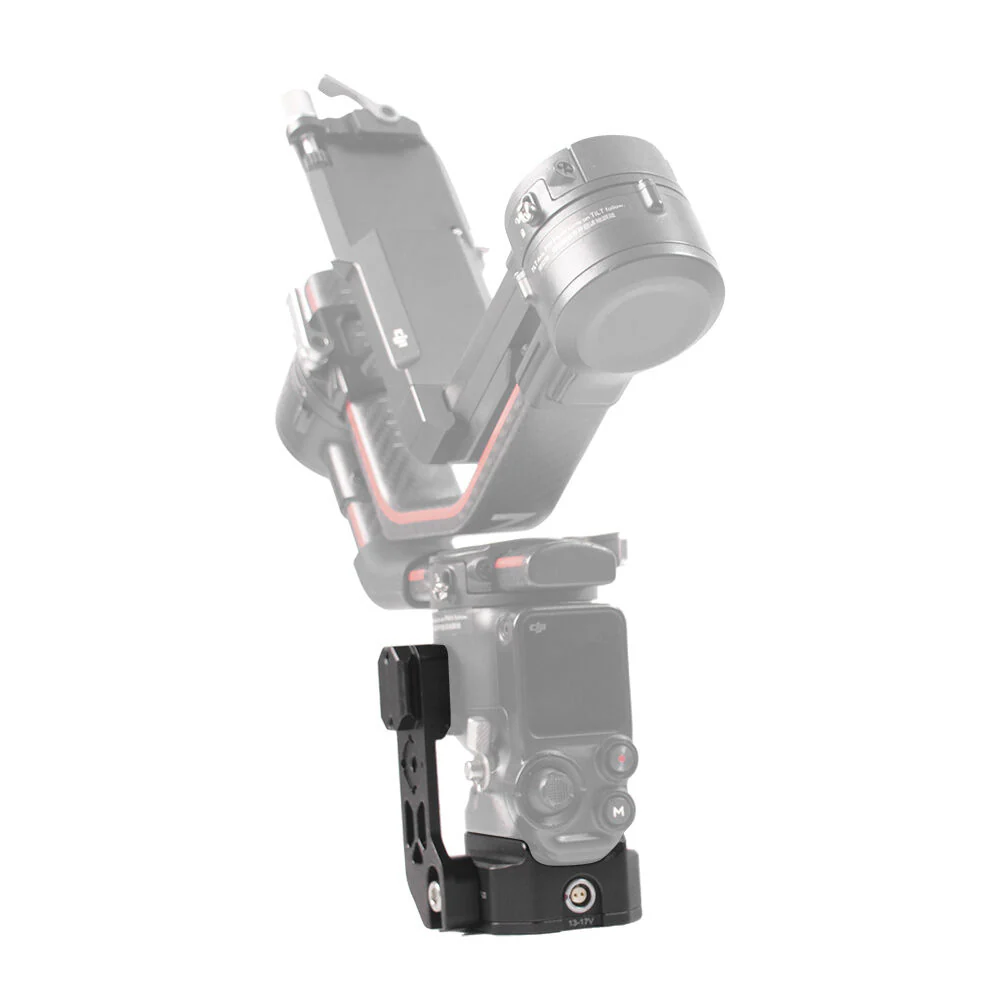 DigitalFoto Solution Limited Power Supply Baseplate with D-Tap & NATO Mount for DJI RS 2/3/RS 3 Pro - Image 5
