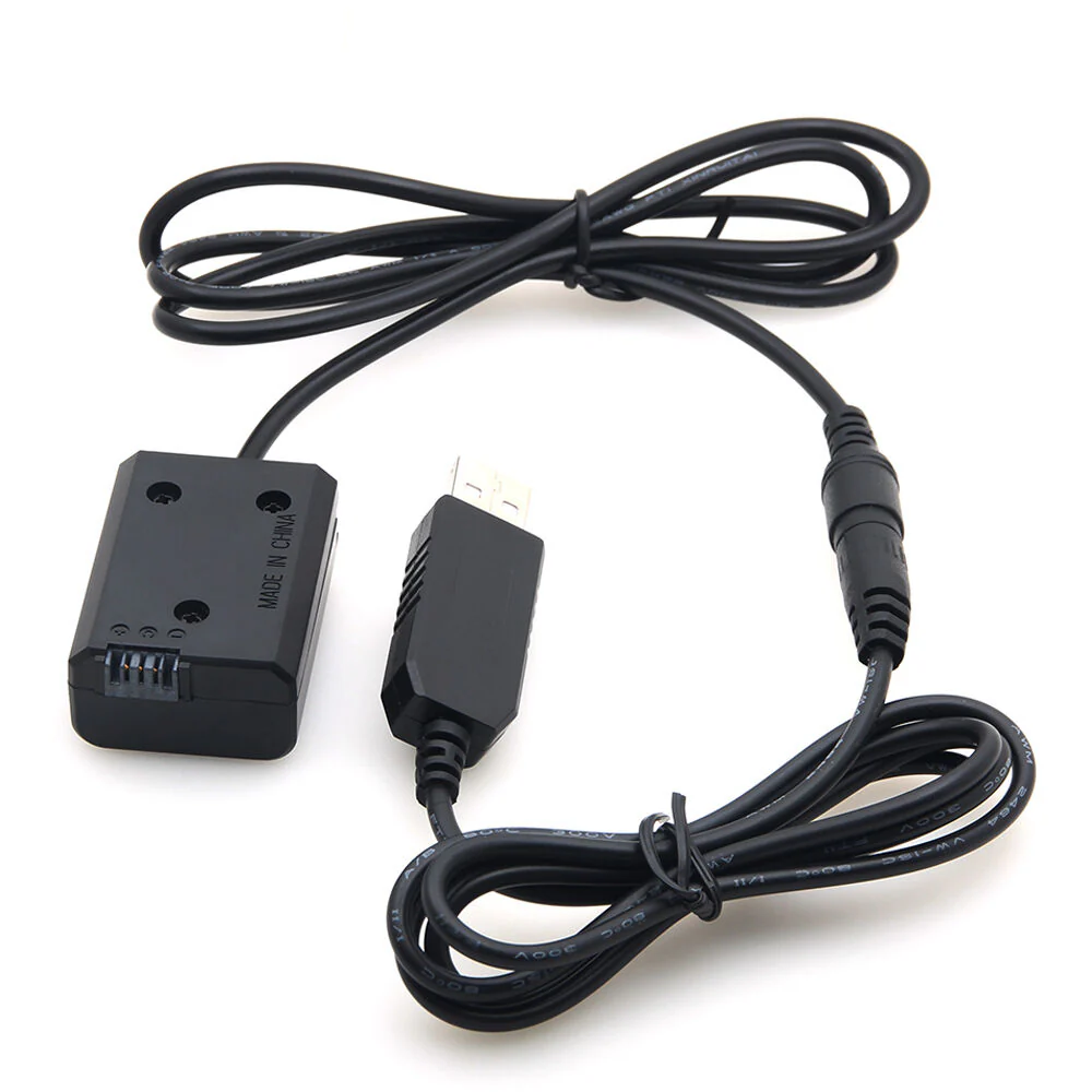 DigitalFoto Solution Limited Sony NP-FW50 Full Decoding Dummy Battery + 5V/2A Single USB Cable - Image 2